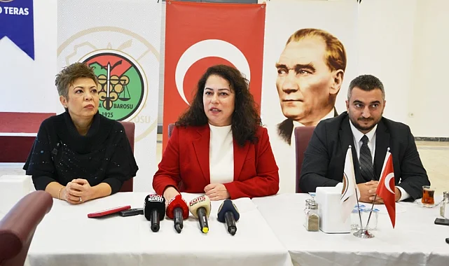 Manisa Barosu Başkanı Sevgi Başak Yeşil'den açıklamalar