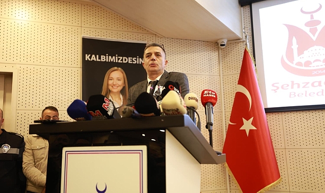 ŞEHZADELER BELEDİYESİ’NDE YENİ BAŞKAN HAKAN ŞİMŞEK OLDU