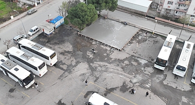 Terminalde Temizliğe Yeni Alan