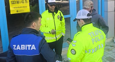 Turgutlu'da kaldırım işgallerine ortak denetim