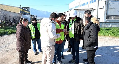 Akhisar Karaosmanoğlu Sanayi Sitesi'ne 6 kilometrelik altyapı