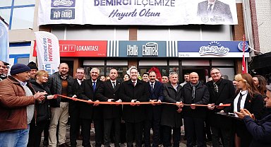 Demirci'de Kent Lokantası, Halk Mandıra ve Halk Ekmek Açıldı