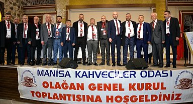 Manisa Kahveciler Odası'nda Baba Emanetini Devraldı