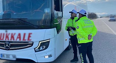 Manisa'da şehirler arası yolcu taşımacılığına sıkı denetim