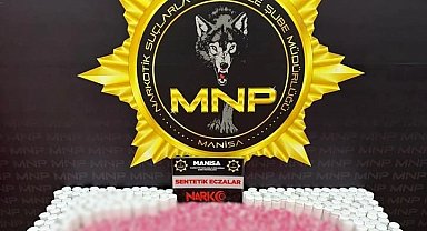 Narkotik Şube'den sentetik ecza operasyonu: 2 tutuklama