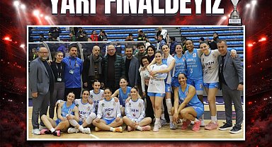 Turgutlu Belediyespor Federasyon Kupası'nda yarı finalde