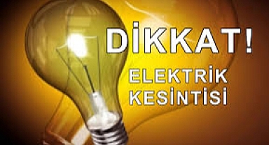 Akhisar'da Elektrik kesintisi 