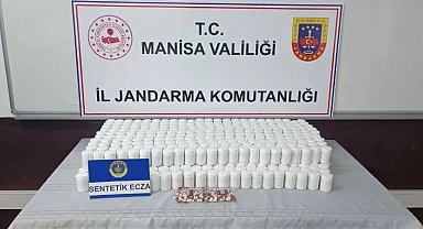 Akhisar'da 28 Bin 504 Sentetik Ecza Hap Ele Geçirildi