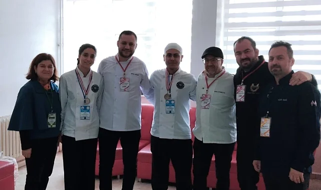 Akhisarlı MESEM'li genç şeflerden bronz madalya gururu