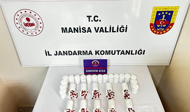 Alaşehir’de 1453 Adet Sentetik Ecza Hapı Ele Geçirildi: 1 Kişi Tutuklandı