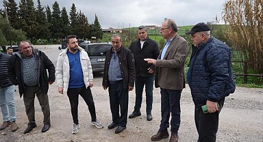 Başkan Çetin Akın'dan Sinirli Mahallesi'nde Hizmet Mesaisi