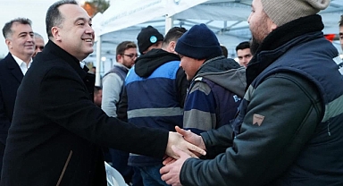 Başkan Dutlulu’dan Saha Personeline İftar Sofrasında Teşekkür ve Müjde