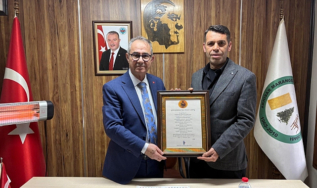 Başkan Hasan Geriter’den Ümit Kaya’ya Hayırlı Olsun Ziyareti