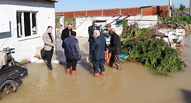 Başkan Şimşek Akpınar Mahallesi'nde İncelemelerde Bulundu