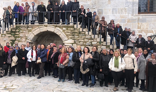 Cumhuriyet Mahallesi Kadınları Şirince’de Moral Depoladı