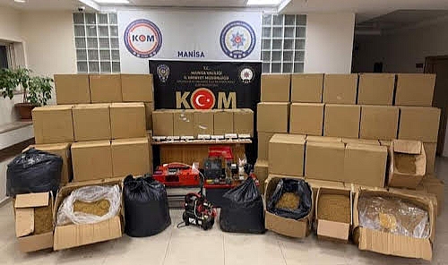 Kaçak Tütün ve Silah Operasyonu: 1 Milyon Makaron Ele Geçirildi