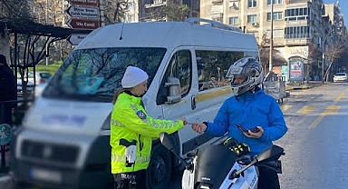 Manisa’da Motosiklet Denetimleri: 