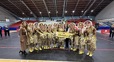 Manisa'da halk oyunları il birincileri belli oldu
