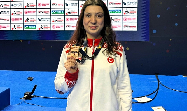 Manisalı Milli Badmintoncu Ravza Bodur’dan Avrupa’da Tarihi Başarı