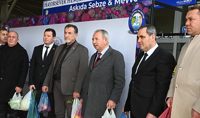 Salihli’de “Askıda Sebze–Meyve” Uygulaması Başladı