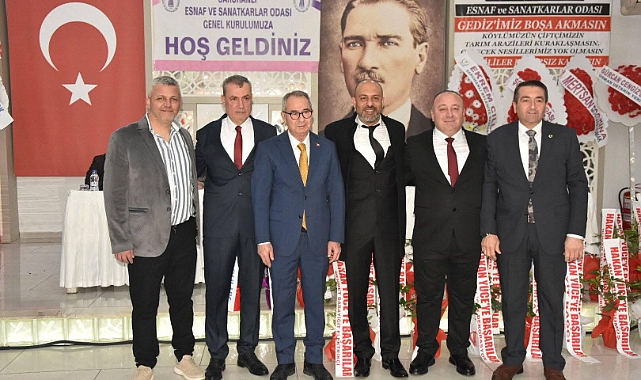 SARUHANLI ESNAF VE SANATKARLAR ODASI BAŞKANI GÜRCAN CENGİZ OLDU