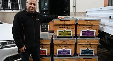 Sel Mağduru Arıcıya 20 Kovan Desteği