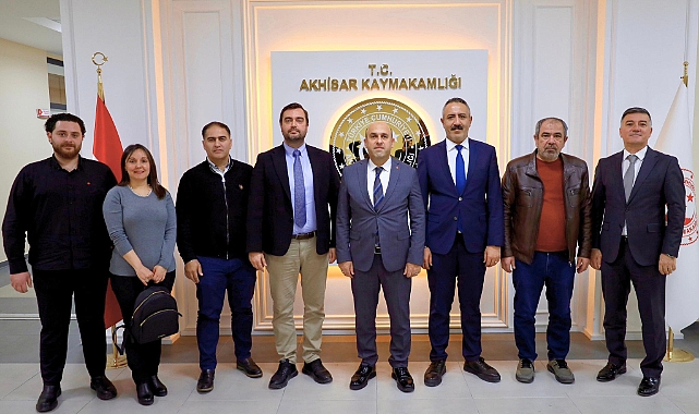Akhisar OSB Yönetiminden Kaymakam Mustafa Can’a Ziyaret