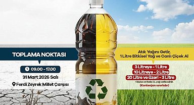 "Atık Yağını Getir, Suyunu Kurtar" Kampanyası Başlıyor