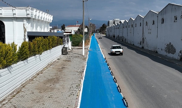 Hürriyet Mahallesi’nde Bisiklet Yoluna Güvenli Dokunuş