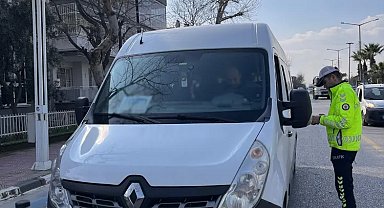 Manisa'da Korsan Taşımacılık ve İşçi Servislerine Denetim