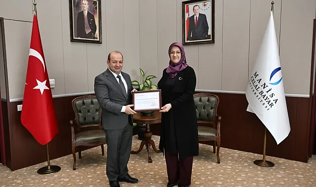 MCBÜ'ye sağlıklı yaşamda örnek iş yeri belgesi