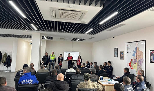 Personele Güvenli Çalışma Eğitimi Verildi