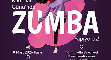 Turgutlu'da 8 Mart'a Özel Zumba Etkinliği