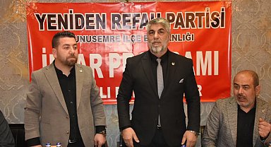 Yeniden Refah Partisi Yunusemre Teşkilatı Geleneksel İftar Programında Buluştu