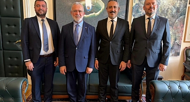 Akhisar OSB Heyeti Gazi Meclis’te Ağırlandı
