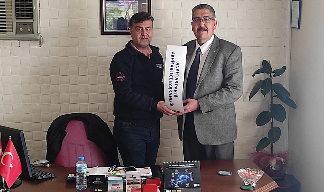 Anahtar Parti Akhisar İlçe Teşkilatı, yerel iş dünyasıyla temaslarını sürdürüyor