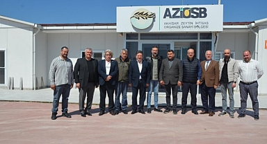 DOSTLAR MECİSİ KURUCULARI AZİOSB MÜDÜRLÜĞÜNÜ ZİYARET ETTİ