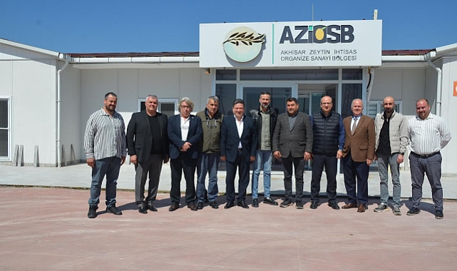 DOSTLAR MECİSİ KURUCULARI AZİOSB MÜDÜRLÜĞÜNÜ ZİYARET ETTİ