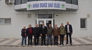 DOSTLAR MECLİSİ KURUCULARI YENİ SEÇİLEN ORGANİZE SANAYİ BÖGESİ BAŞKANINA TEBRİK ZİYARETİNDE BULUNDU