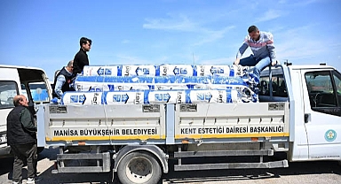 Manisa Büyükşehir'den Afetzede Üreticilere Destek