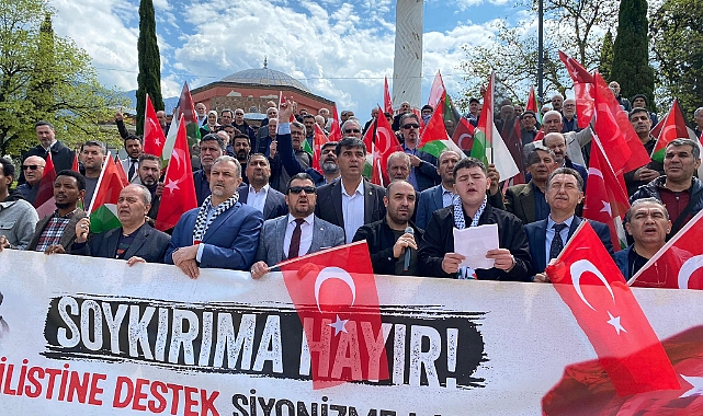 Manisa’da Filistin’e Destek Basın Açıklaması Düzenlendi