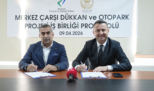 Merkez Çarşı’ya Dükkan ve Otopark Projesi İçin Protokol İmzalandı