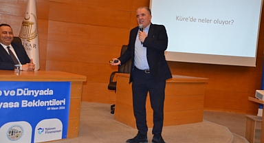 TÜRKİYE’DE VE DÜNYADA EKONOMİ VE PİYASA BEKLENTİLERİ SEMİNERİ BÜYÜK İLGİ GÖRDÜ