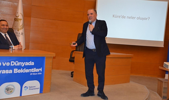 TÜRKİYE’DE VE DÜNYADA EKONOMİ VE PİYASA BEKLENTİLERİ SEMİNERİ BÜYÜK İLGİ GÖRDÜ