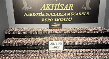Uyuşturucu operasyonu 42 Bin 320 Sentetik Ecza Hap Ele Geçirildi: 2 Tutuklama .