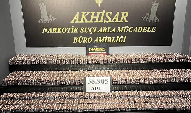 Uyuşturucu operasyonu 42 Bin 320 Sentetik Ecza Hap Ele Geçirildi: 2 Tutuklama .