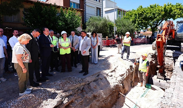 27 Yıllık Sorun Tarih Oluyor: Başkan Dutlulu Akhisar’daki Altyapı Yatırımını İnceledi