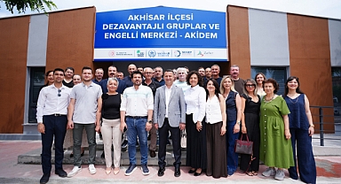 AKHİSAR BELEDİYESİ ENGELLİ MERKEZİ HİZMETE BAŞLADI