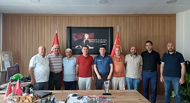 Akhisar Yörükler ve Türkmenler Derneği’nden Teşekkür Ziyareti