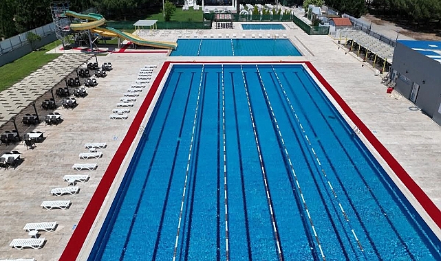 Erdoğan Kanburoğlu Olimpik Yüzme Havuzu 6 Haziran’da Sezona Açılıyor